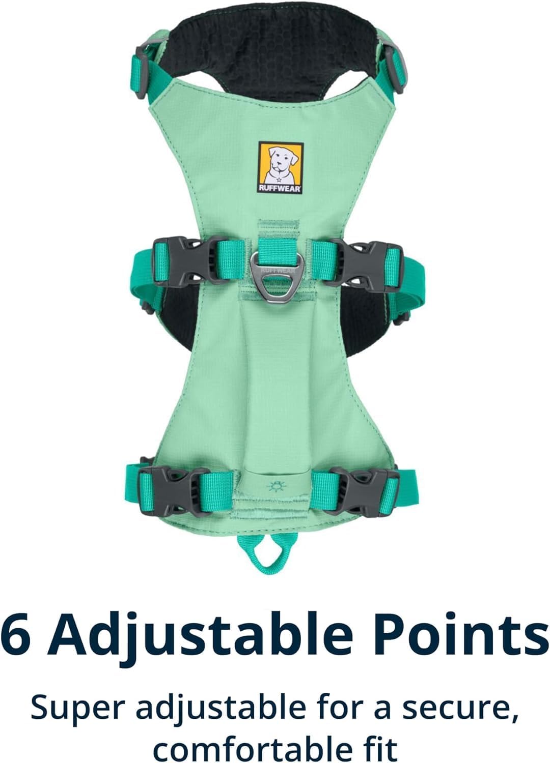 Breathable Dog Mobility Support Harness for Walking, Sage Green
