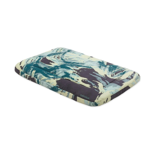 Washable Foldable Outdoor Dog Mattress Bed, Sweeping Sage
